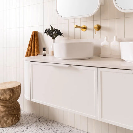 ADP Flo All Drawer Slim Vanity with Benchtop 750-1800mm