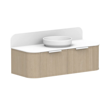 ADP Flo All Drawer Slim Vanity with Benchtop 750-1800mm