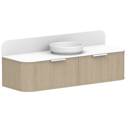 ADP Flo All Drawer Slim Vanity with Benchtop 750-1800mm