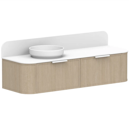 ADP Flo All Drawer Slim Vanity with Benchtop 750-1800mm