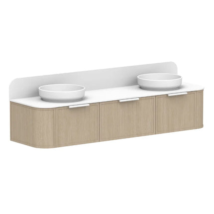 ADP Flo All Drawer Slim Vanity with Benchtop 750-1800mm