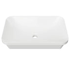 George Basin 600mm Gloss White