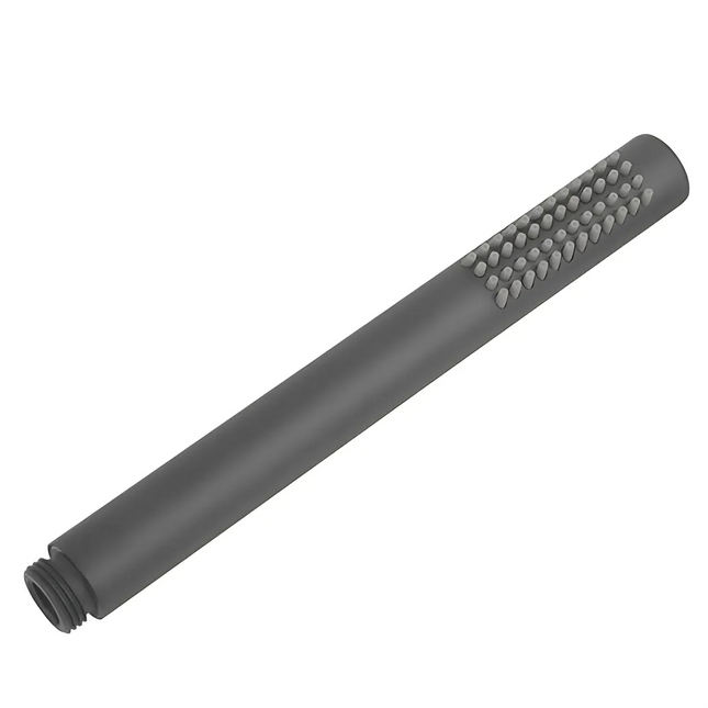 Add Round Gun Metal Grey Hand Shower Head , Stick