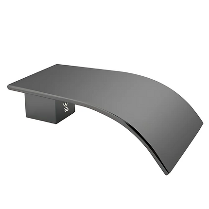 Acsa Waterfall Bathtub/Basin Wall Spout Gun Metal Grey ,