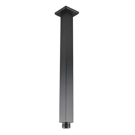 Square Ceiling Arm Shower Gun Metal Grey , 300mm