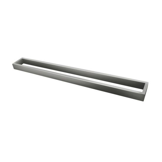 Tera Single Towel Rail 600mm Gunmetal Grey , Default Title
