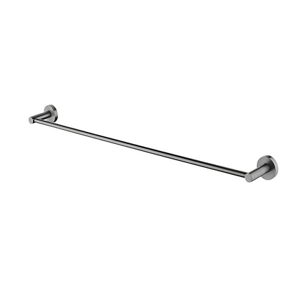 Louis Lever Single Towel Rack Rail 800mm Gun Metal Grey ,