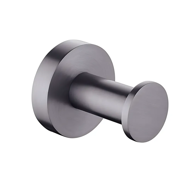 Louis Lever Robe Hook Gun Metal Grey ,