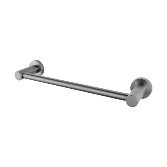 Louis Lever Towel Rail 300mm Gunmetal Grey , Default Title