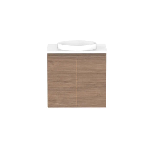 ADP Glacier Lite Full Depth All Door Twin Vanity with Benchtop