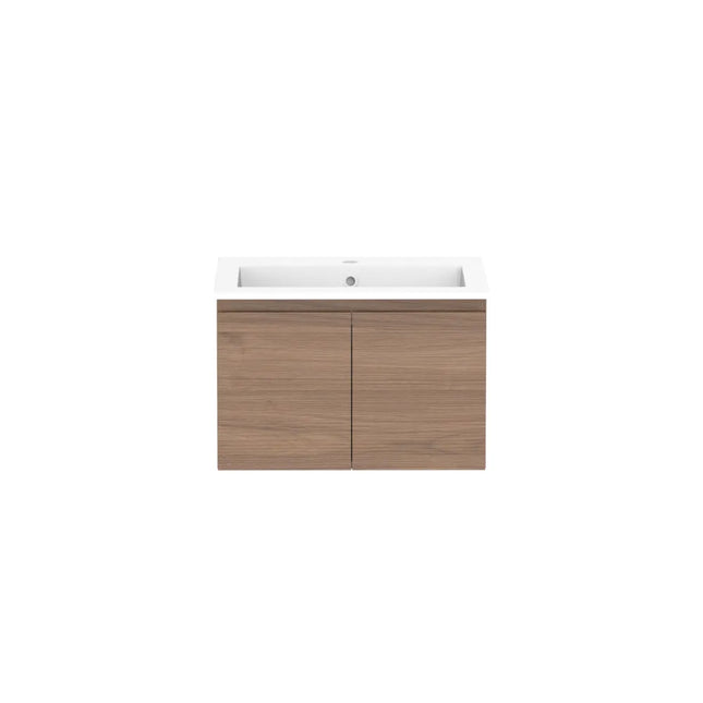 ADP Glacier Lite Full Depth All Door Slim Vanity with Cast Marble Top
