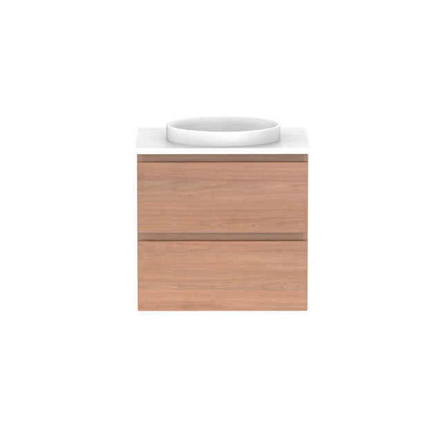 ADP Glacier Lite Full Depth All Drawer Twin Vanity with Benchtop 600-1800mm