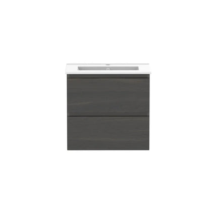 ADP Glacier Lite Ensuite All Drawer Twin Vanity with Ceramic Top