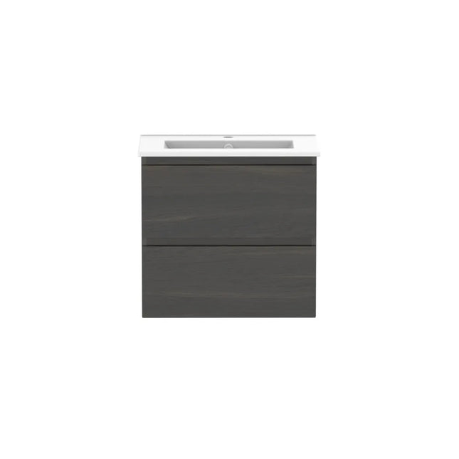 ADP Glacier Lite Ensuite All Drawer Twin Vanity with Ceramic Top