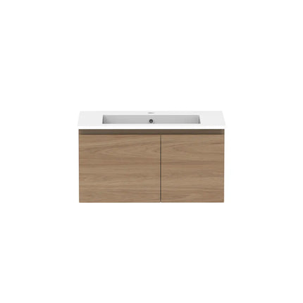 ADP Glacier Lite Full Depth Door and Drawer Slim Vanity with Cast Marble Top 750-1800mm