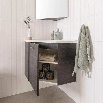 ADP Glacier Lite Corner Wall Hung Vanity