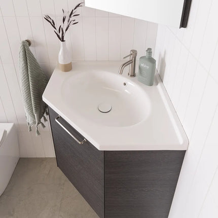 ADP Glacier Lite Corner Wall Hung Vanity