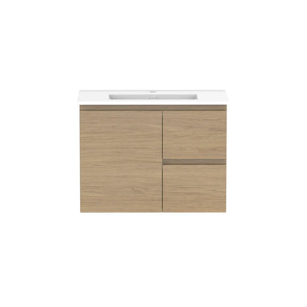 ADP Glacier Lite Ensuite Door and Drawer Twin Vanity with Ceramic Top 750-900mm