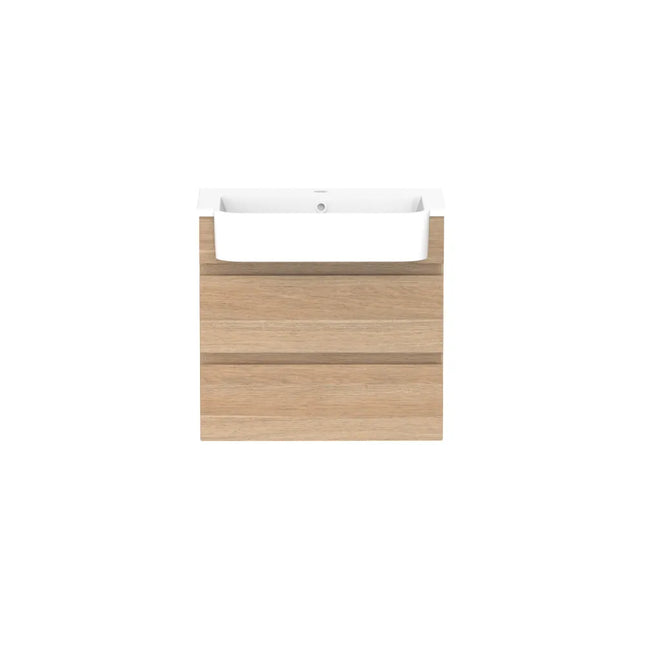 ADP Glacier Lite Semi-Recessed All Drawer Twin Vanity with Cast Marble Top 600-1200mm