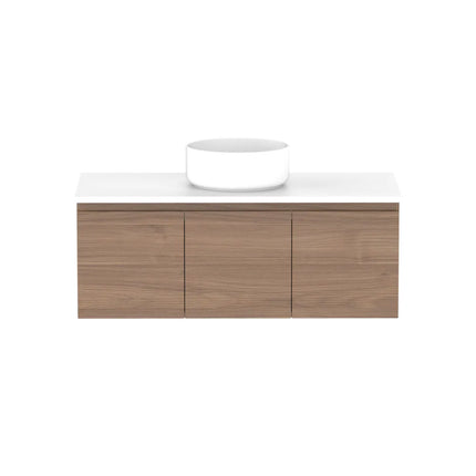 ADP Glacier Lite Full Depth All Door Slim Vanity with Benchtop 600-1800mm