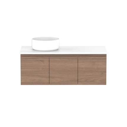 ADP Glacier Lite Full Depth All Door Slim Vanity with Benchtop 600-1800mm