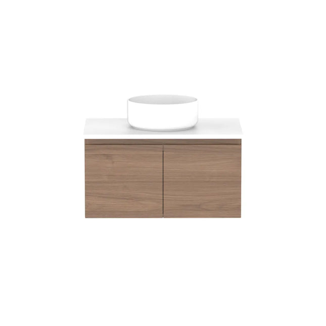 ADP Glacier Lite Full Depth All Door Slim Vanity with Benchtop