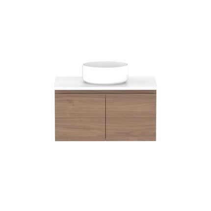 ADP Glacier Lite Full Depth All Door Slim Vanity with Benchtop 600-1800mm