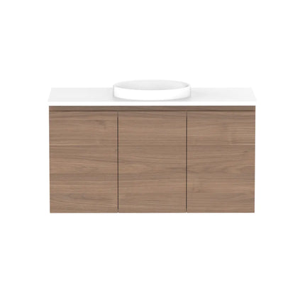 ADP Glacier Lite Full Depth All Door Twin Vanity with Benchtop 600-1800mm