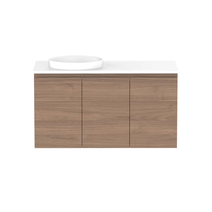 ADP Glacier Lite Full Depth All Door Twin Vanity with Benchtop 600-1800mm