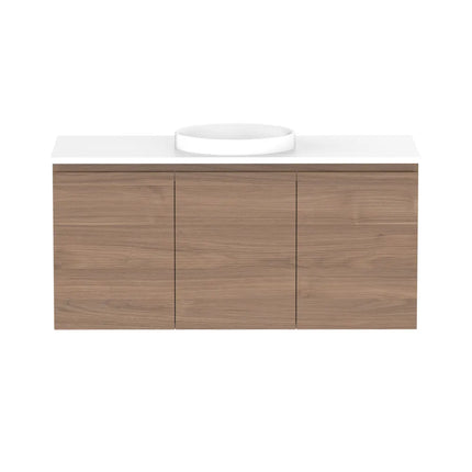 ADP Glacier Lite Full Depth All Door Twin Vanity with Benchtop 600-1800mm