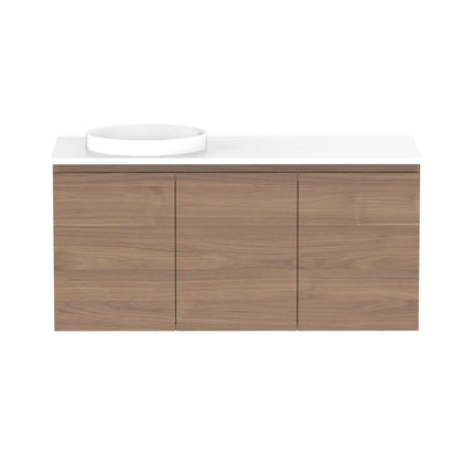 ADP Glacier Lite Full Depth All Door Twin Vanity with Benchtop 600-1800mm