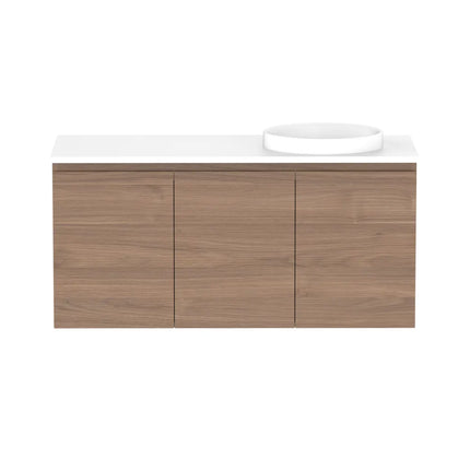 ADP Glacier Lite Full Depth All Door Twin Vanity with Benchtop 600-1800mm