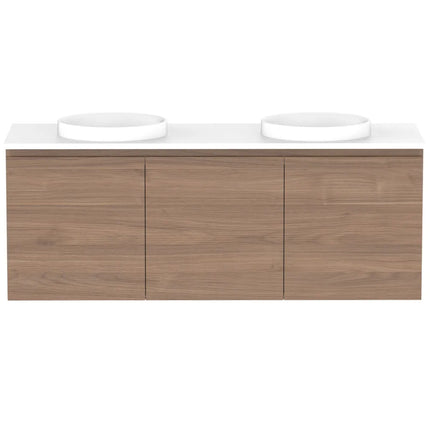 ADP Glacier Lite Full Depth All Door Twin Vanity with Benchtop 600-1800mm