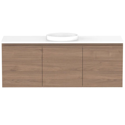 ADP Glacier Lite Full Depth All Door Twin Vanity with Benchtop 600-1800mm