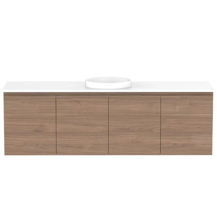 ADP Glacier Lite Full Depth All Door Twin Vanity with Benchtop 600-1800mm