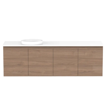 ADP Glacier Lite Full Depth All Door Twin Vanity with Benchtop 600-1800mm