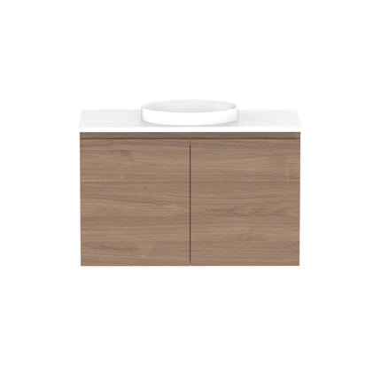 ADP Glacier Lite Full Depth All Door Twin Vanity with Benchtop 600-1800mm