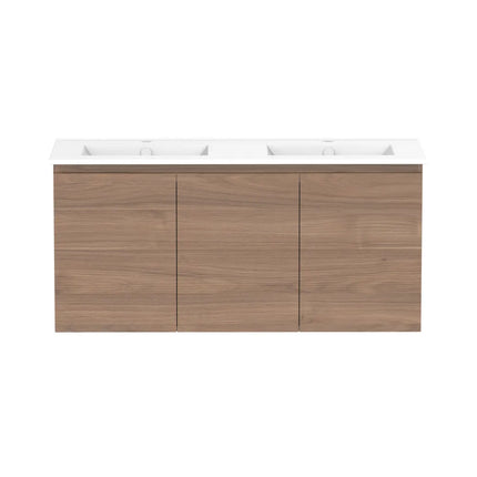 ADP Glacier Lite Full Depth All Door Twin Vanity with Ceramic Top 600-1500mm