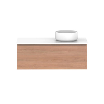 ADP Glacier Lite Full Depth All Drawer Slim Vanity with Benchtop 600-1800mm