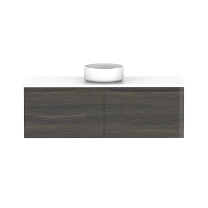 ADP Glacier Lite Ensuite All Drawer Slim Vanity with Benchtop 600-1800mm