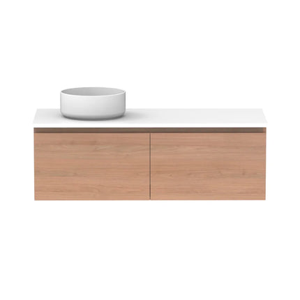 ADP Glacier Lite Full Depth All Drawer Slim Vanity with Benchtop
