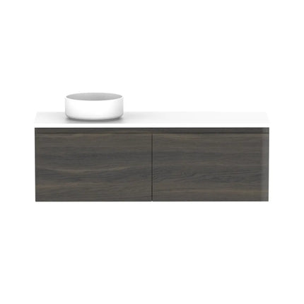ADP Glacier Lite Ensuite All Drawer Slim Vanity with Benchtop 600-1800mm