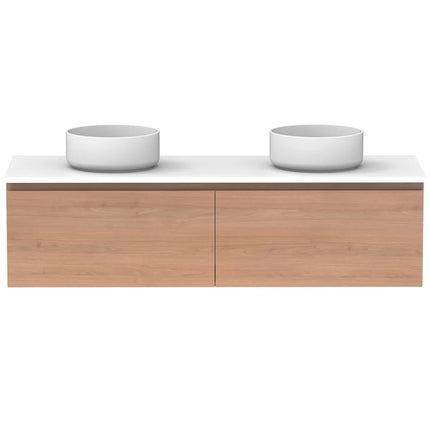 ADP Glacier Lite Full Depth All Drawer Slim Vanity with Benchtop 600-1800mm