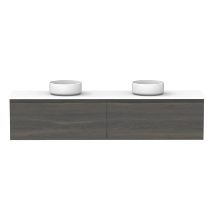 ADP Glacier Lite Ensuite All Drawer Slim Vanity with Benchtop