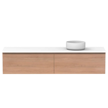 ADP Glacier Lite Full Depth All Drawer Slim Vanity with Benchtop