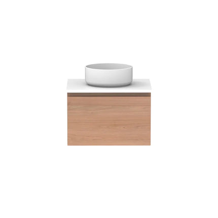 ADP Glacier Lite Full Depth All Drawer Slim Vanity with Benchtop 600-1800mm