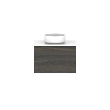ADP Glacier Lite Ensuite All Drawer Slim Vanity with Benchtop