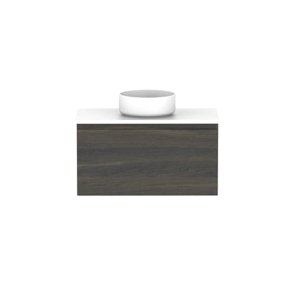 ADP Glacier Lite Ensuite All Drawer Slim Vanity with Benchtop