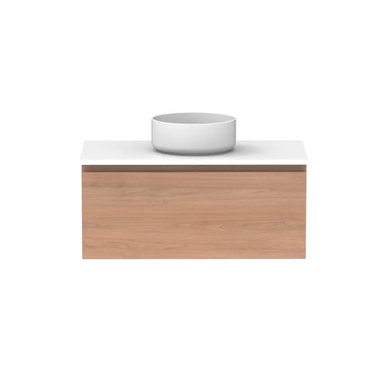 ADP Glacier Lite Full Depth All Drawer Slim Vanity with Benchtop