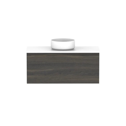 ADP Glacier Lite Ensuite All Drawer Slim Vanity with Benchtop